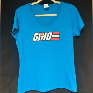 Port and Company “GiHo” Satire Tee shirt Size M
